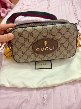 Authentic Gucci supreme neo bag
